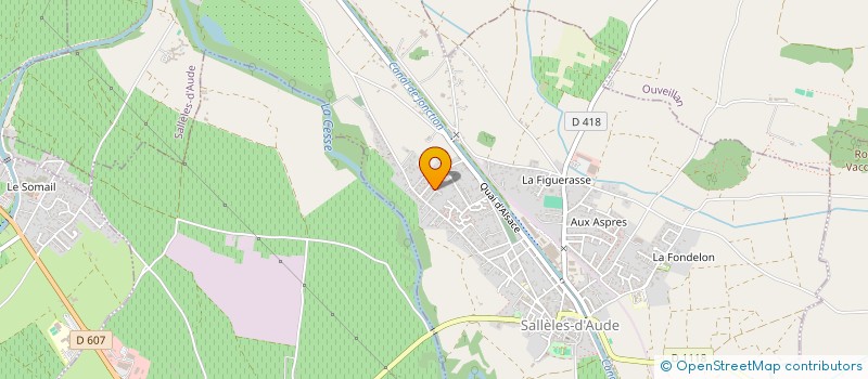 localisation de l'entreprise 840 847 875   SALLELES-D'AUDE