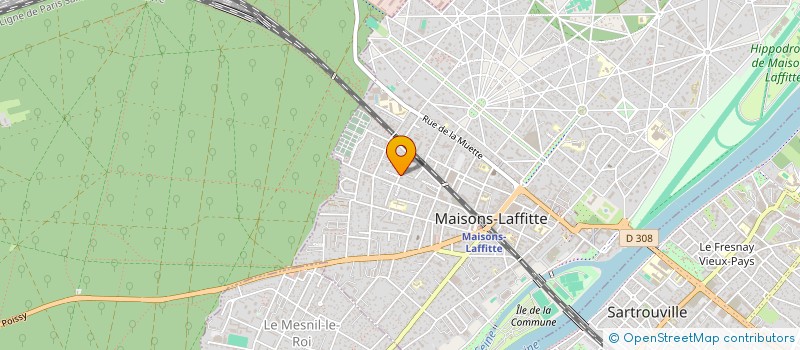localisation de l'entreprise 840 849 525   MAISONS-LAFFITTE