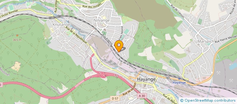 localisation de l'entreprise 840 855 431   HAYANGE