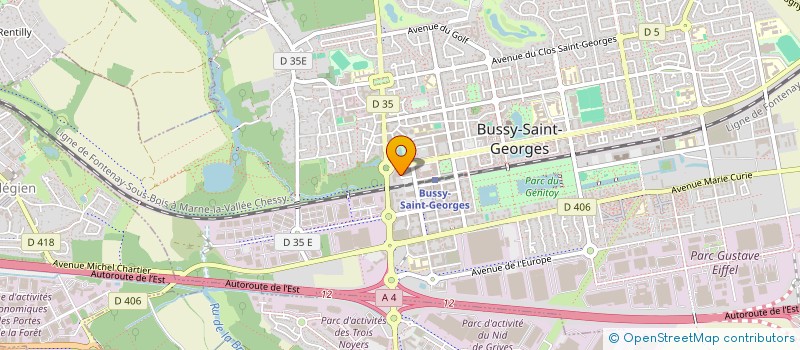 localisation de l'entreprise 840 881 122   BUSSY-SAINT-GEORGES