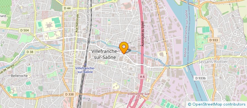 localisation de l'entreprise 840 884 357   VILLEFRANCHE-SUR-SAONE