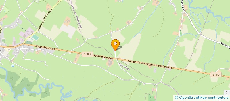 localisation de l'entreprise 840 890 321 à TAISNIERES-EN-THIERACHE