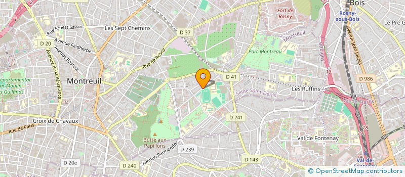 localisation de l'entreprise 840 899 223   MONTREUIL