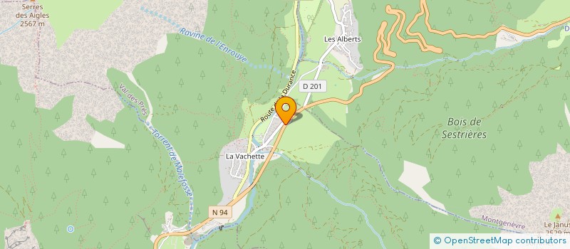 localisation de l'entreprise 840 900 609   MONTGENEVRE