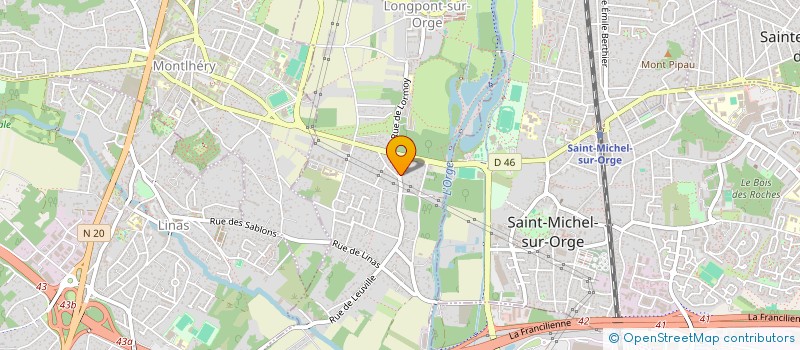 localisation de l'entreprise 840 935 621   LONGPONT-SUR-ORGE