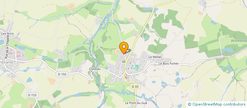 localisation de l'entreprise 840 945 463   LE PIN