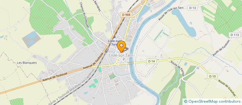 localisation de l'entreprise 840 982 979  à LISLE-SUR-TARN
