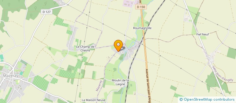 localisation de l'entreprise 840 991 533   ASNIERES-LA-GIRAUD