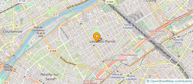 localisation de l'entreprise 840 993 869 à LEVALLOIS-PERRET
