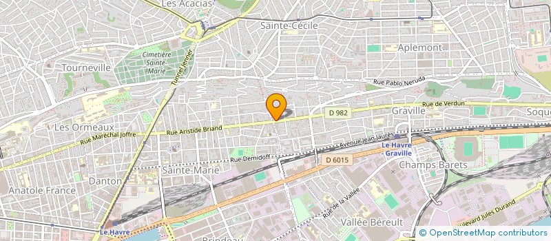 localisation de l'entreprise 840 997 183  à LE HAVRE