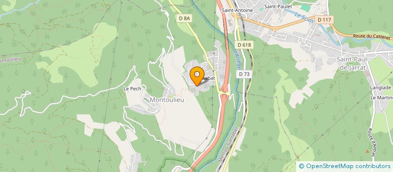 localisation de l'entreprise 841 008 725 à MONTOULIEU