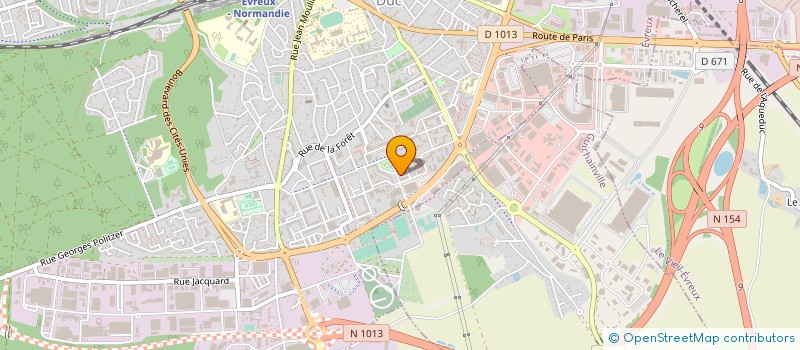 localisation de l'entreprise 841 015 563   EVREUX