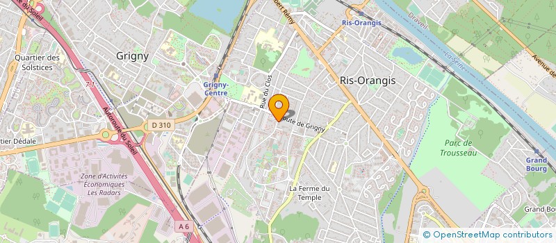 localisation de l'entreprise 841 020 985   RIS-ORANGIS