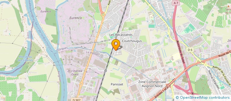 localisation de l'entreprise 841 028 129   SORGUES