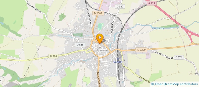 localisation de l'entreprise 841 046 378   GANNAT