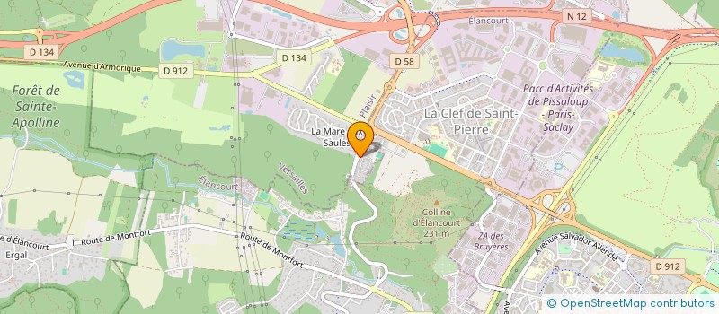 localisation de l'entreprise 841 055 643 à PLAISIR