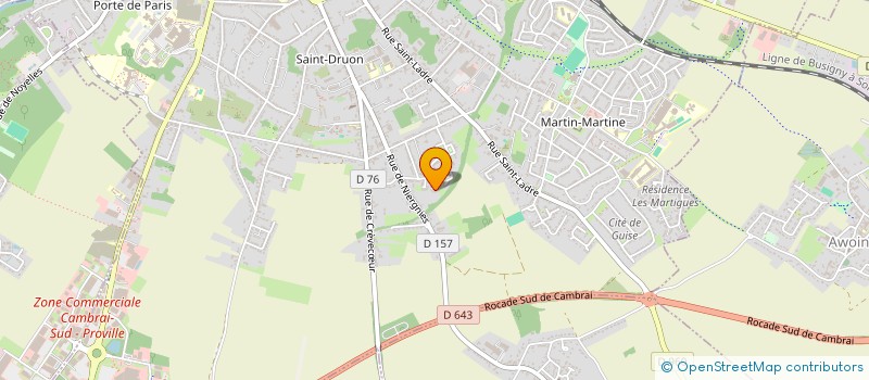 localisation de l'entreprise 841 077 134   CAMBRAI