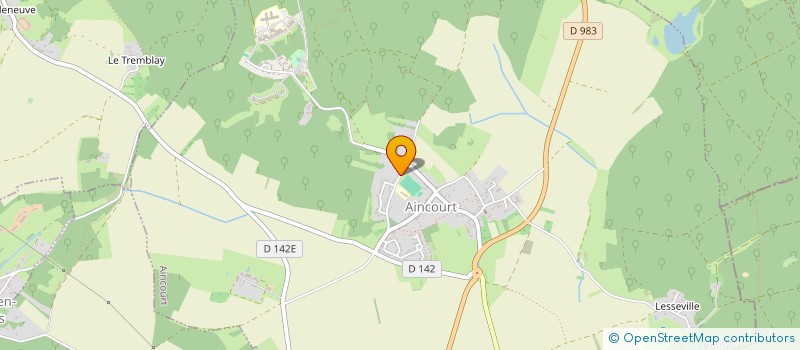 localisation de l'entreprise 841 084 510 à AINCOURT