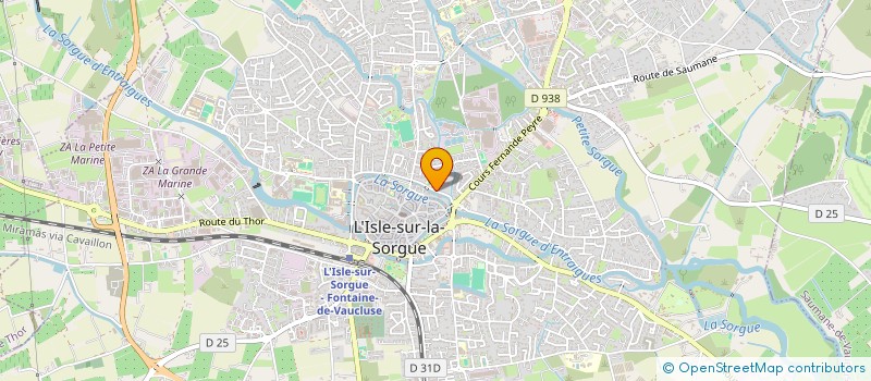 localisation de l'entreprise 841 099 476   L'ISLE-SUR-LA-SORGUE