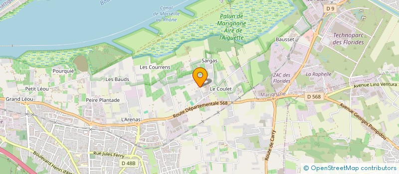 localisation de l'entreprise 841 108 558 à CHATEAUNEUF-LES-MARTIGUES