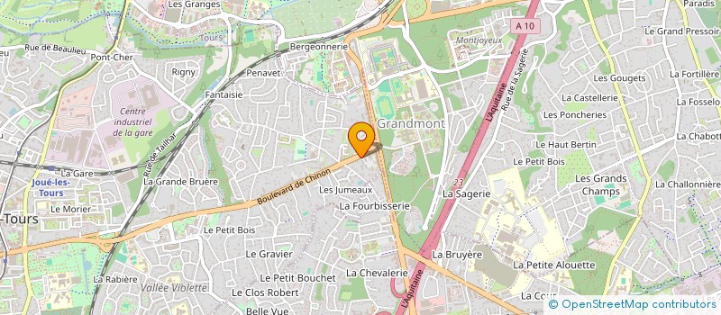 localisation de l'entreprise 841 109 275   JOUE-LES-TOURS