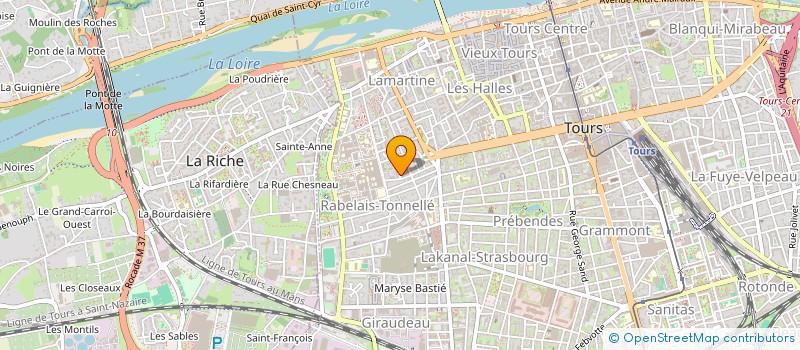 localisation de l'entreprise 841 119 530   TOURS