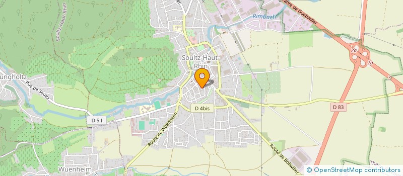 localisation de l'entreprise 841 128 119 à BOLLWILLER