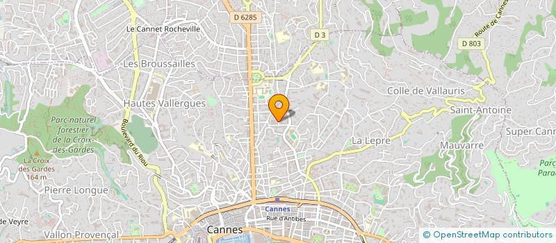 localisation de l'entreprise 841 149 925   CANNES