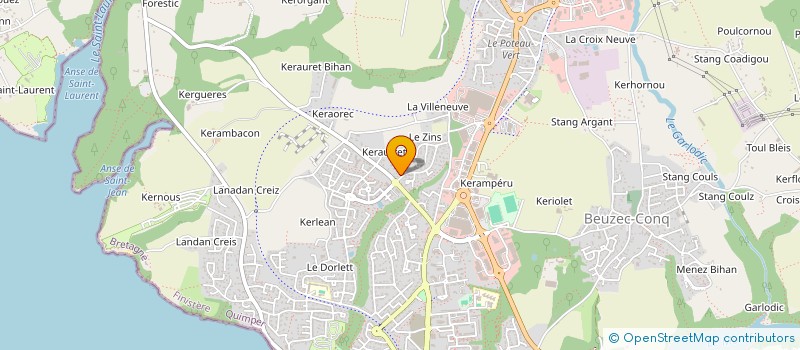 localisation de l'entreprise 841 160 823  à CONCARNEAU