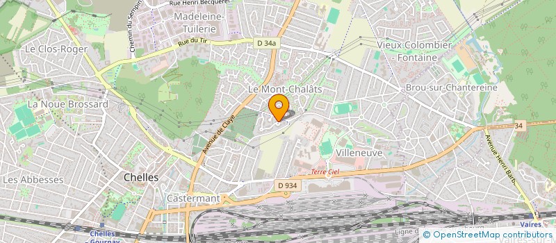 localisation de l'entreprise 841 167 513   CHELLES