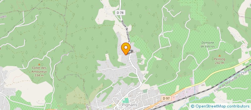 localisation de l'entreprise 841 205 594   PIGNANS