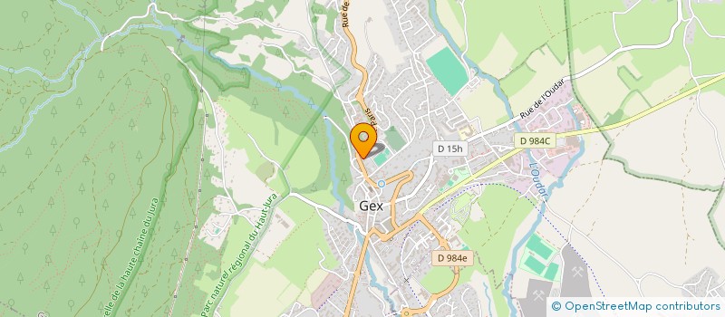 localisation de l'entreprise 841 245 210   GEX