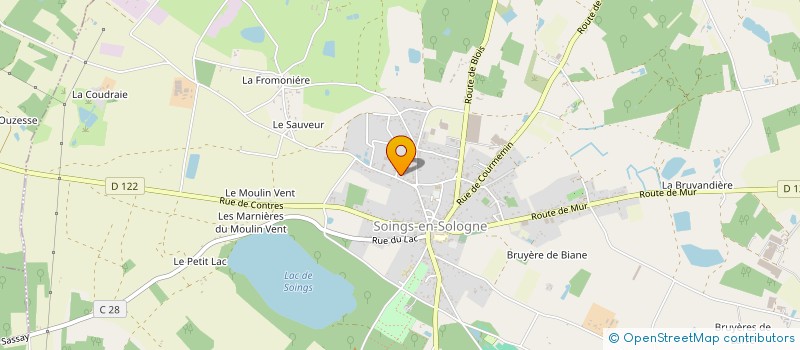 localisation de l'entreprise 841 248 990   SOINGS-EN-SOLOGNE