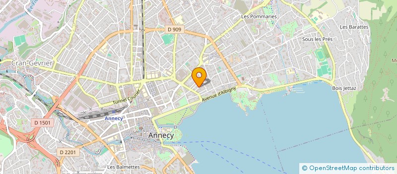 localisation de l'entreprise 841 250 335  à ANNECY