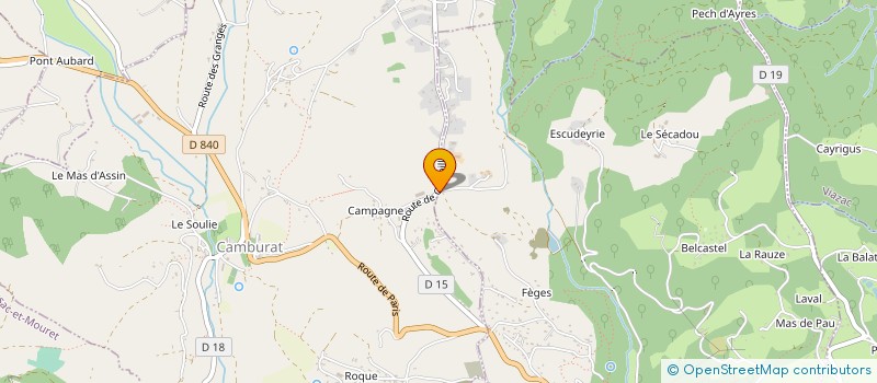 localisation de l'entreprise 841 265 747   ROQUECOURBE