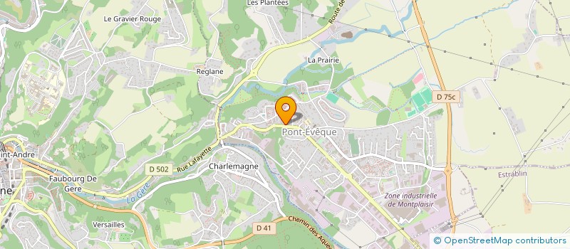 localisation de l'entreprise 841 274 400   PONT-EVEQUE