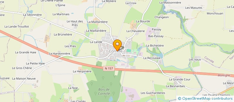 localisation de l'entreprise 841 308 174   CORNILLE