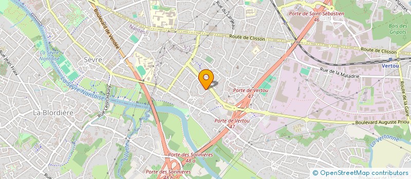 localisation de l'entreprise 841 311 236 à VERTOU
