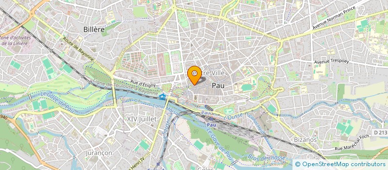 localisation de l'entreprise 841 343 528  à PAU