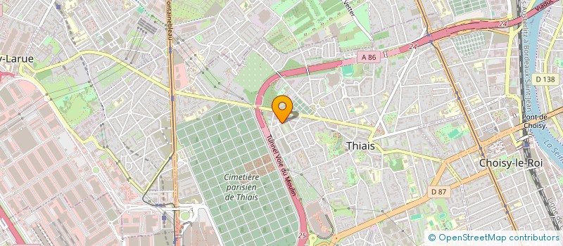 localisation de l'entreprise 841 358 989 à THIAIS
