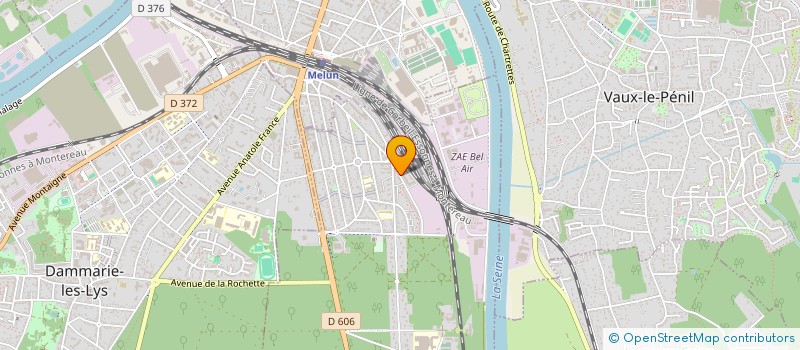 localisation de l'entreprise 841 361 868 à MELUN
