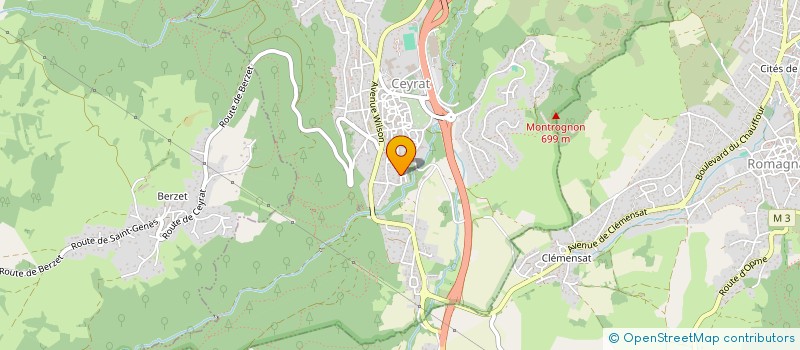 localisation de l'entreprise 841 394 000   CEYRAT