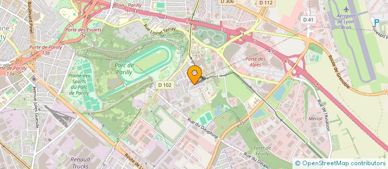 localisation de l'entreprise 841 403 652   LA VERPILLIERE