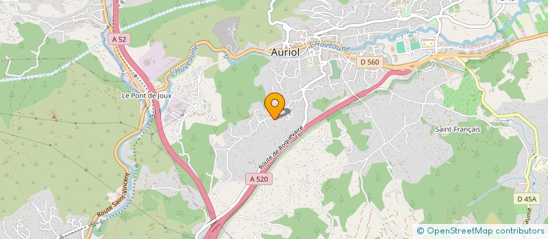 localisation de l'entreprise 841 405 764   AURIOL