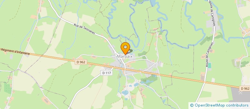 localisation de l'entreprise 841 410 871 à MARBAIX