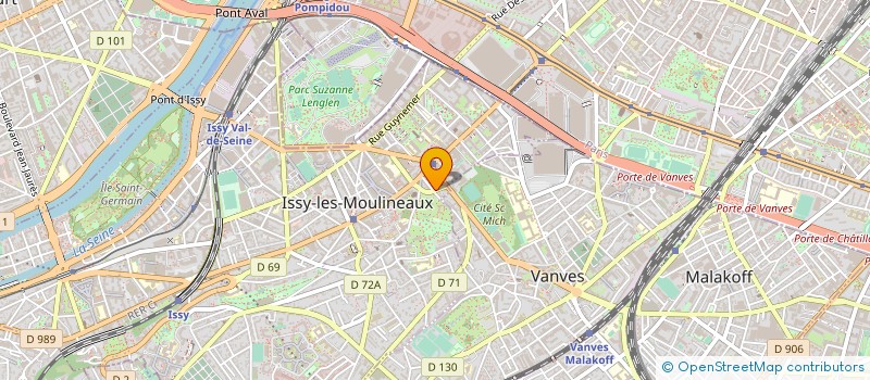 localisation de l'entreprise 841 417 132 à ISSY-LES-MOULINEAUX