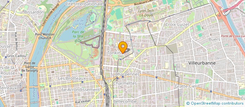 localisation de l'entreprise 841 424 534   VILLEURBANNE