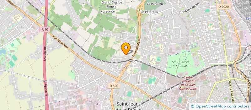 localisation de l'entreprise 841 451 339   SAINT-JEAN-DE-LA-RUELLE