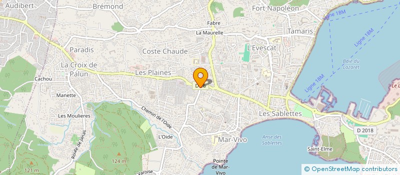 localisation de l'entreprise 841 459 779   SANARY-SUR-MER