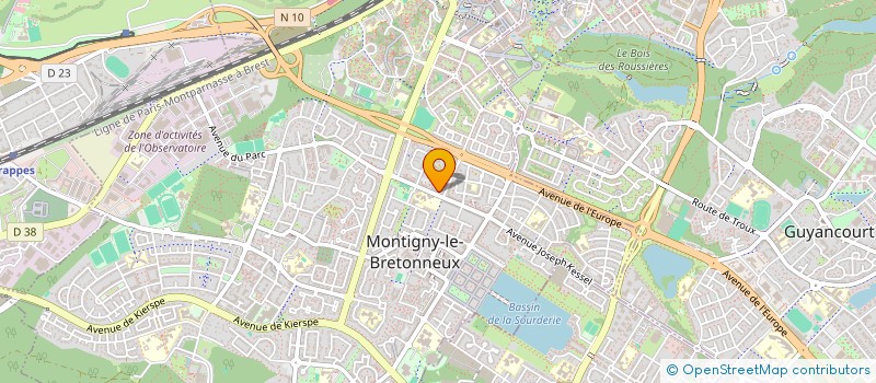 localisation de l'entreprise 841 516 123   MONTIGNY-LE-BRETONNEUX